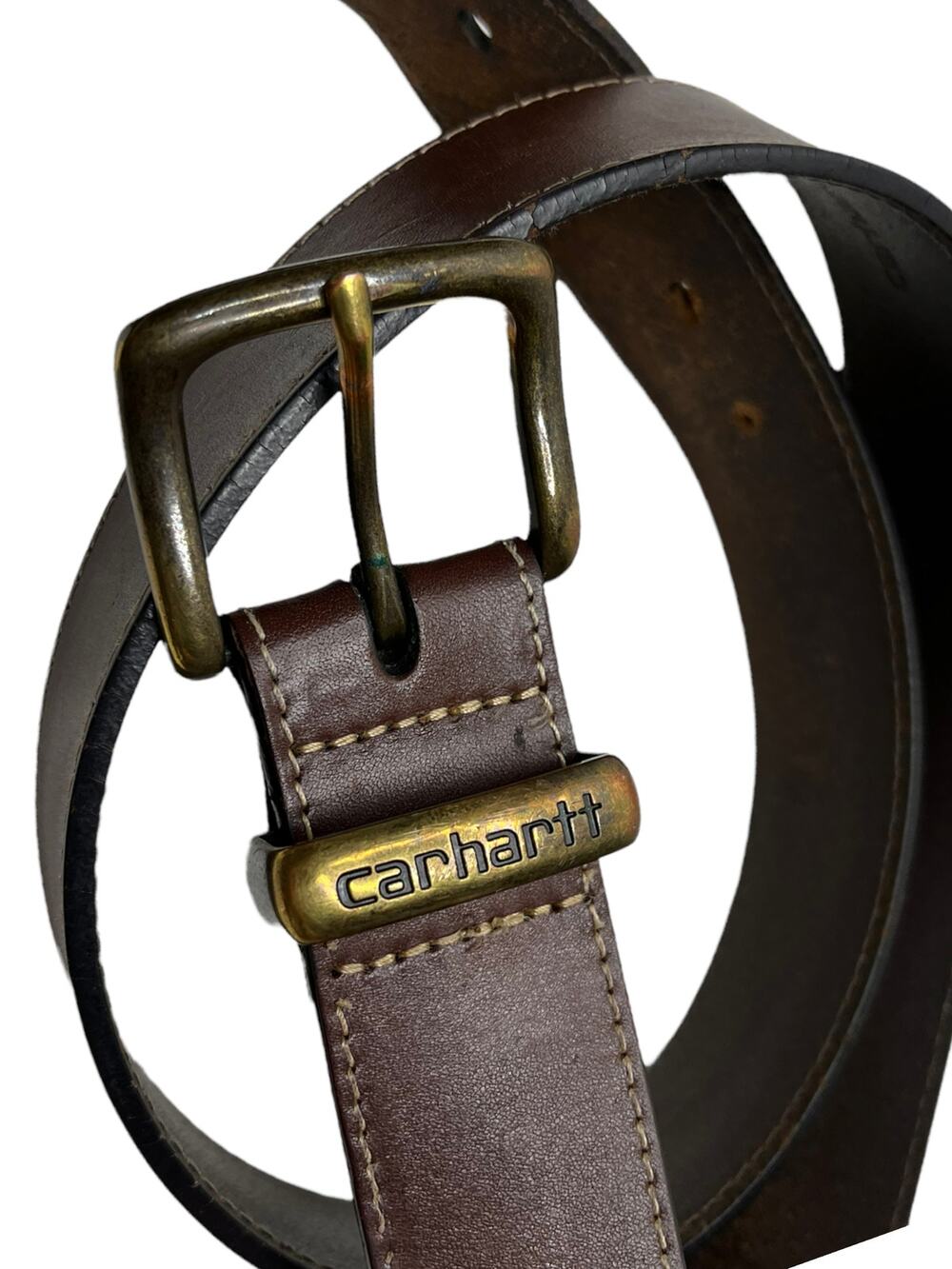 Carhartt Brown Leather Belt